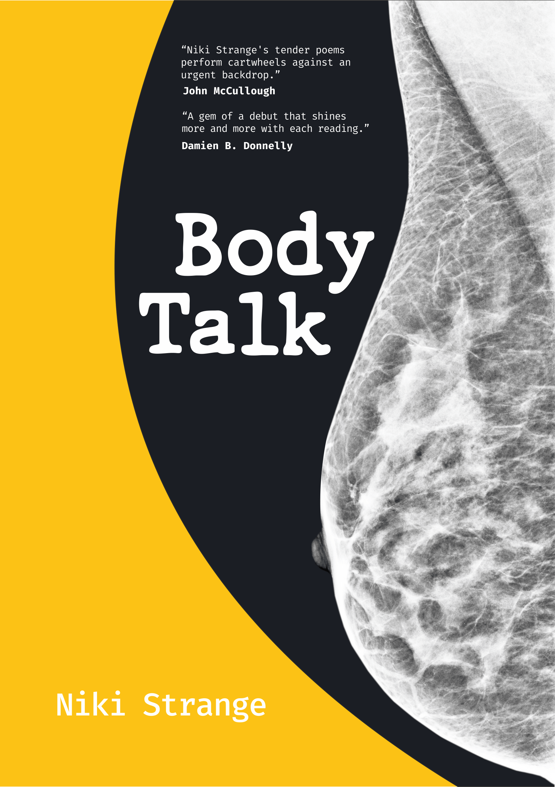Cover of poetry pamphlet Body Talk'