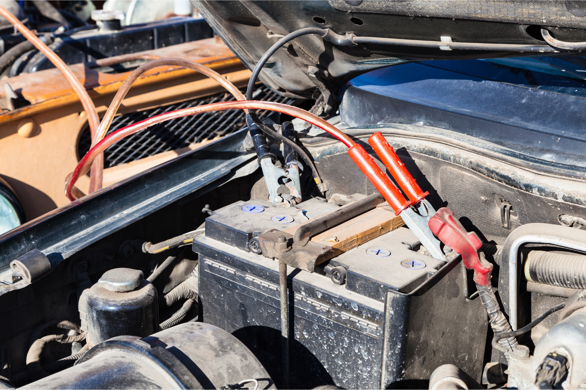 Flat battery