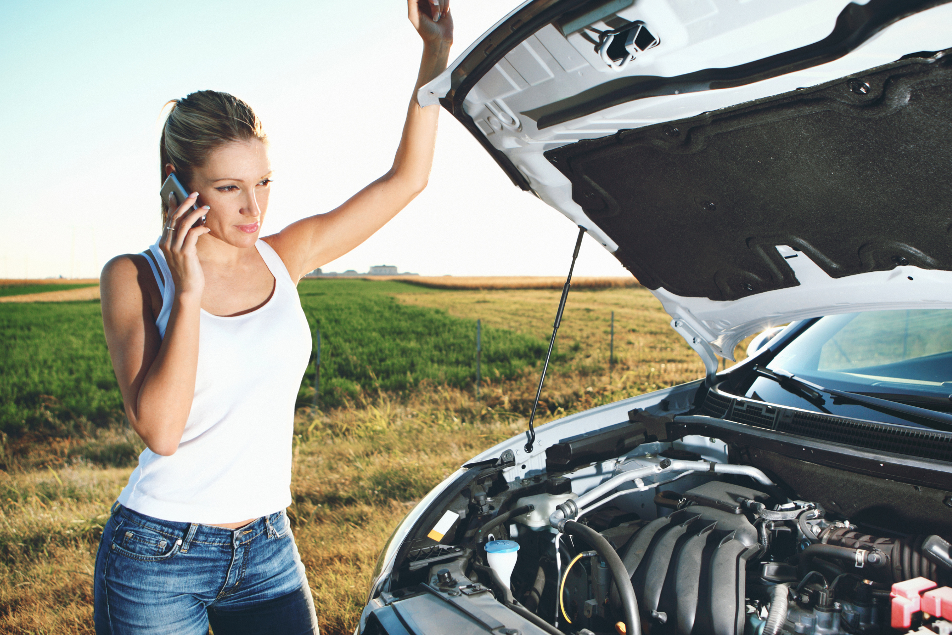 Car Breakdown in a Remote Area