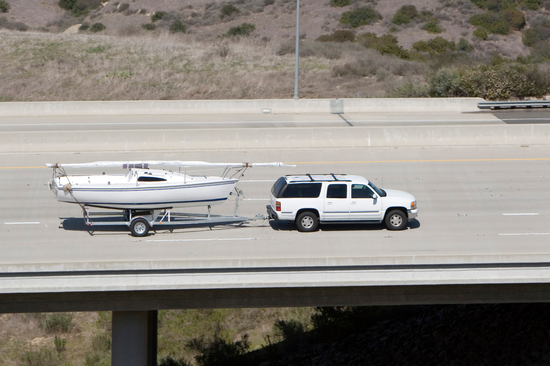 Towing a Boat