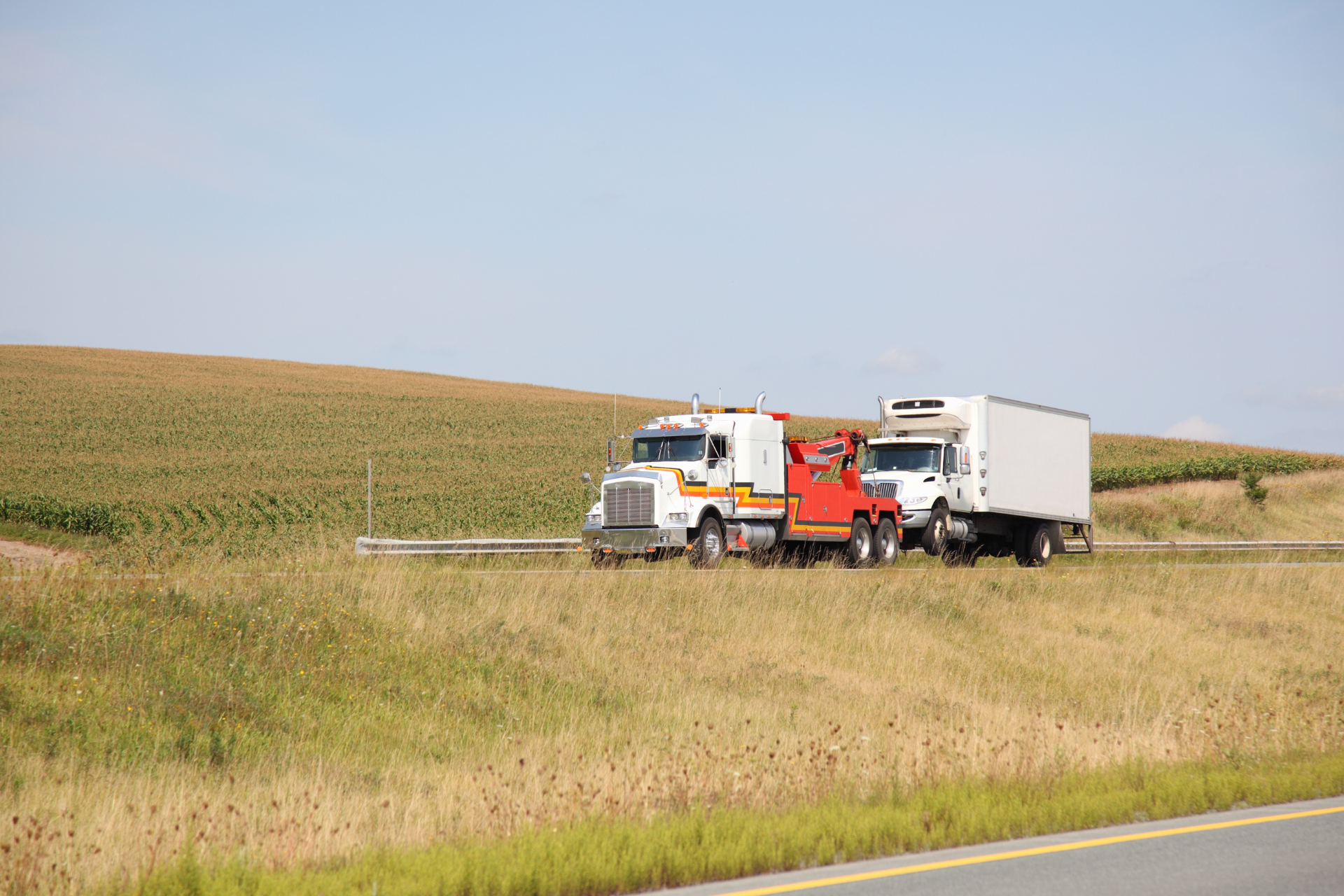 Towing Heavy Vehicles