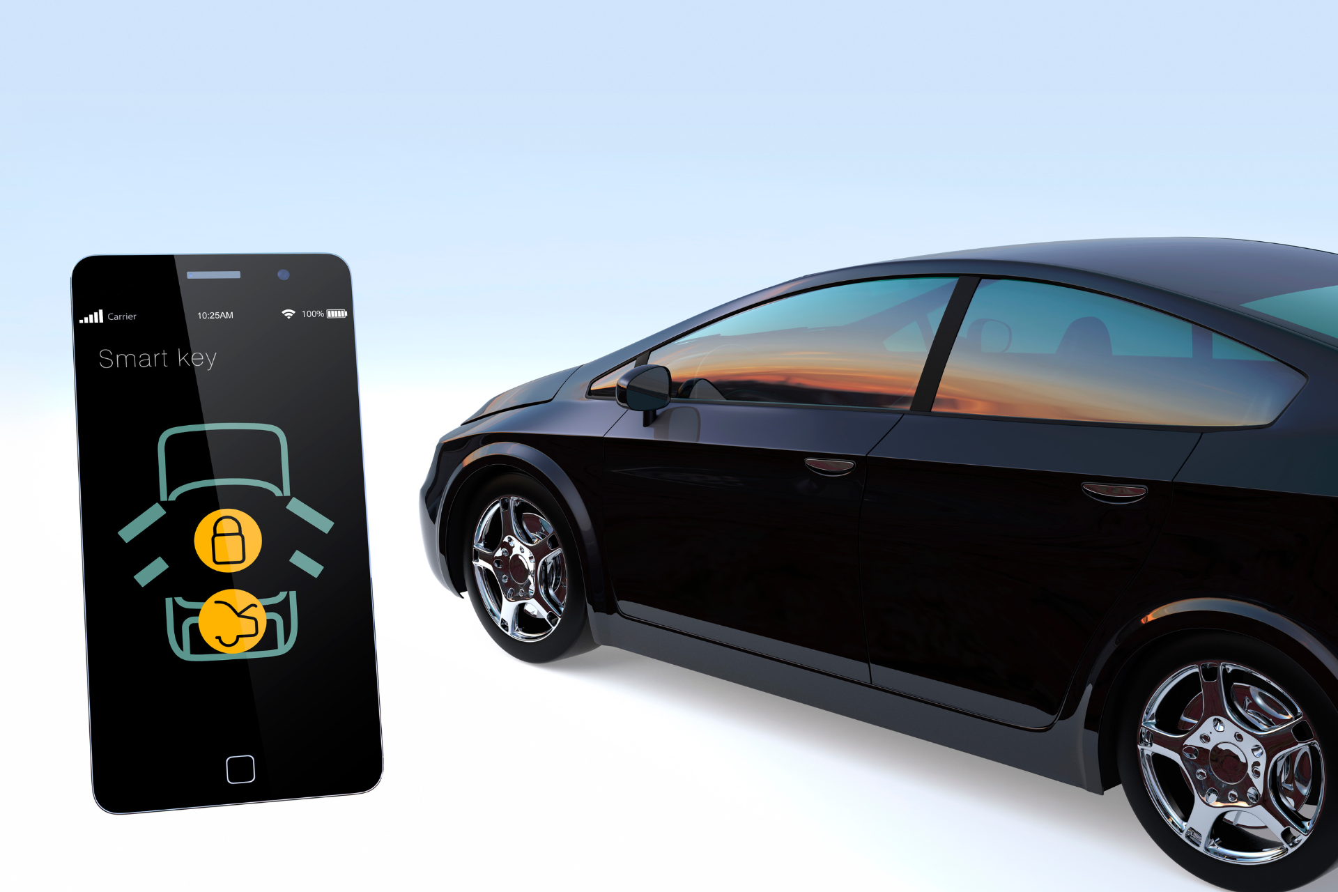 Unlocking Car with Phone