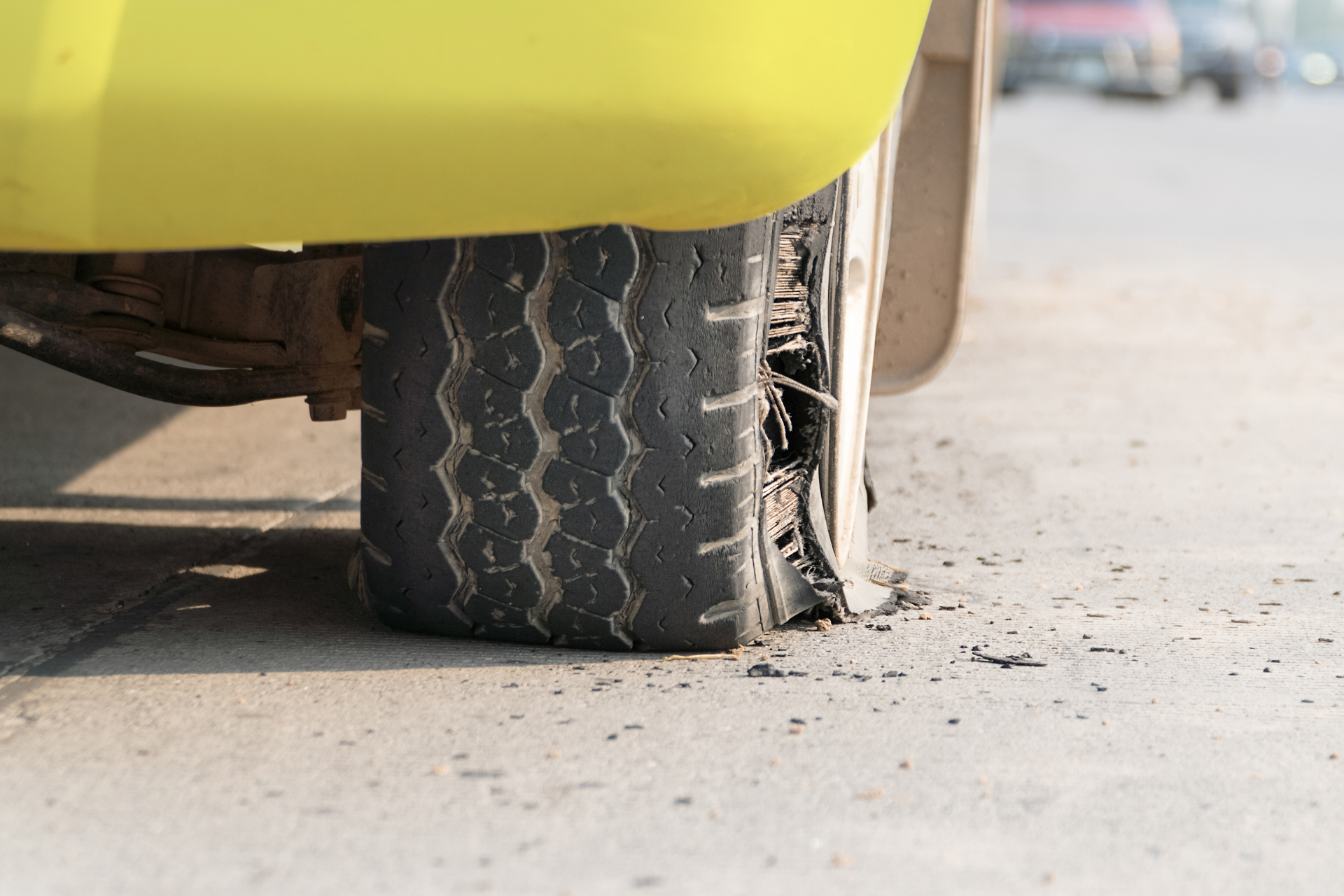 Tire Damage and Blowouts