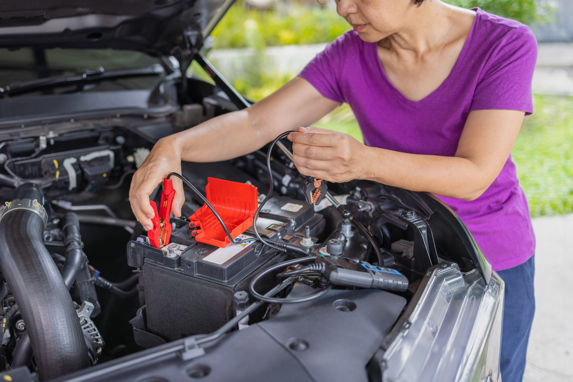 Safely Jump-Start Your Car Battery