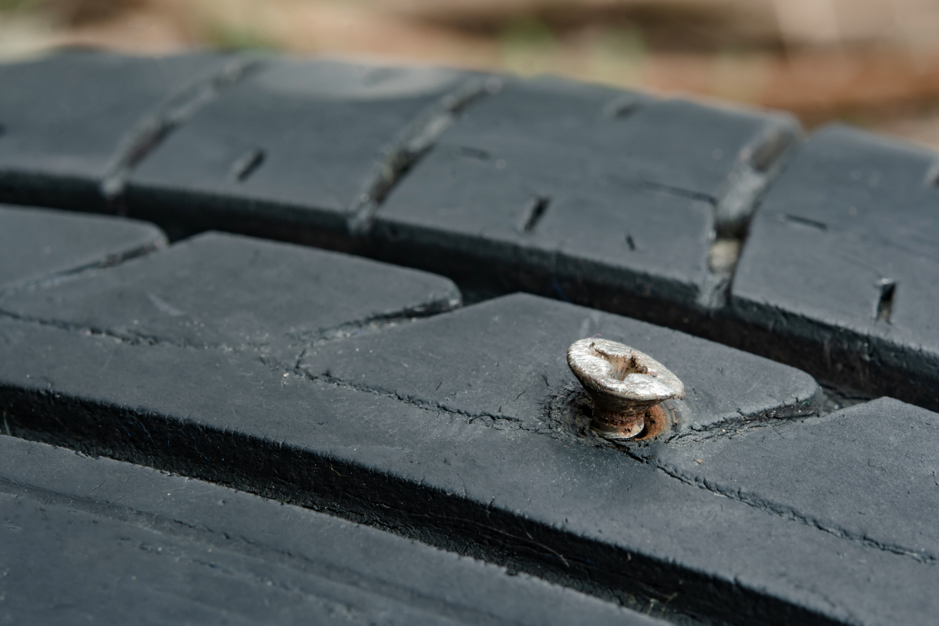 Nail in a Tire