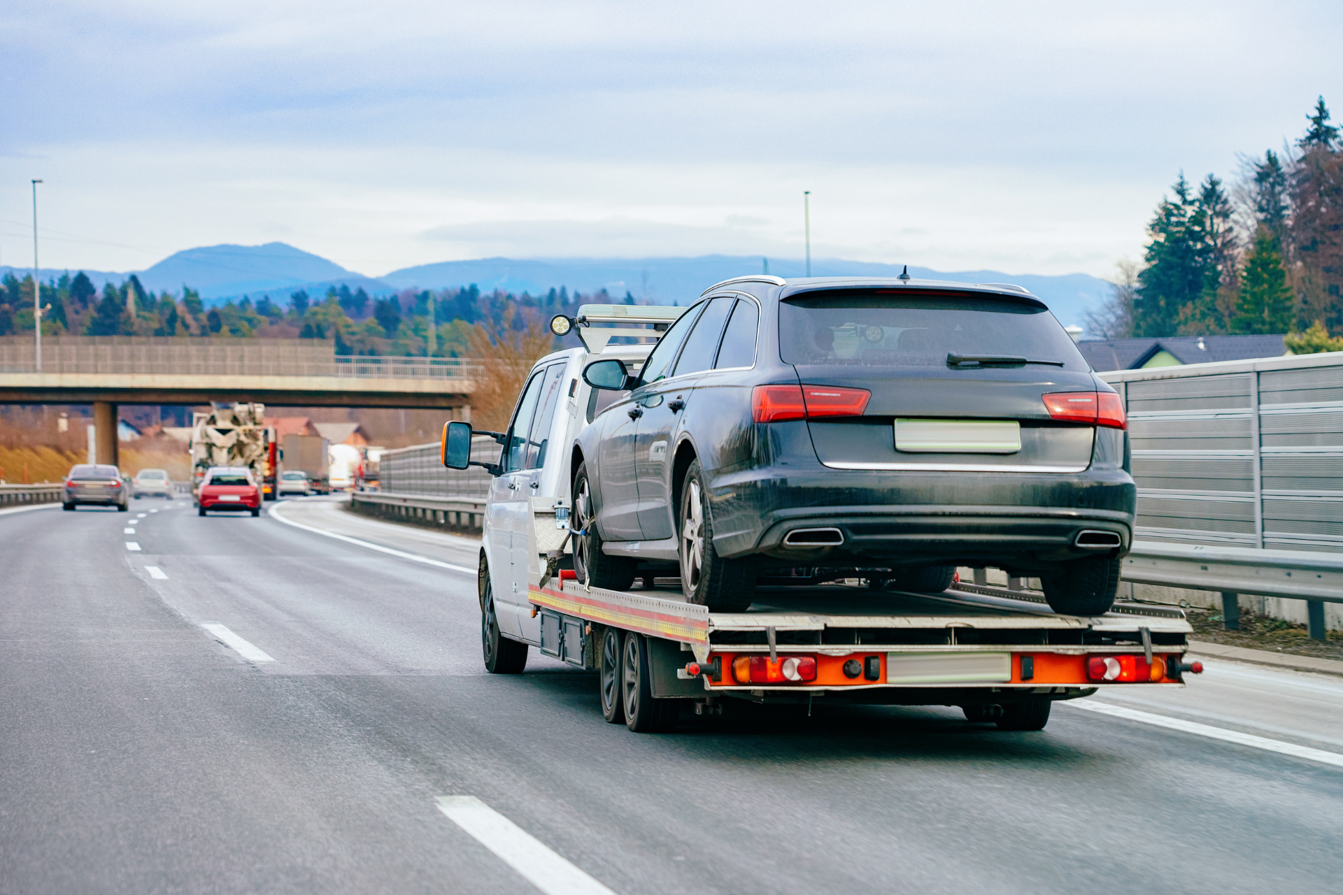 Towing a Car