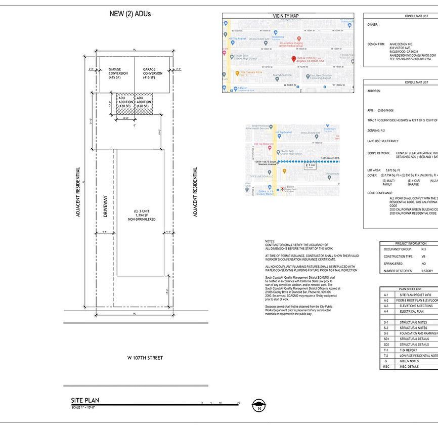 A drawing of a building with the word new on it