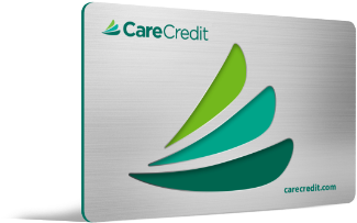 CareCredit card with logo and website address.