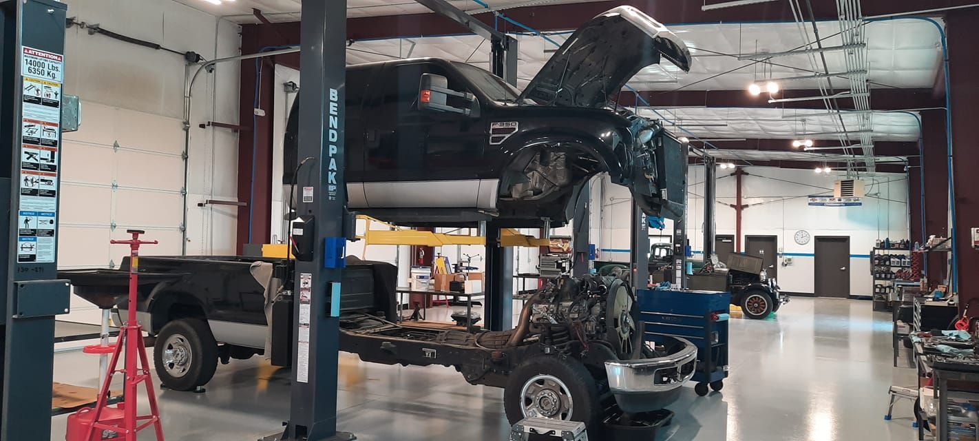 Ford Super Duty Truck Undergoing a Major Engine Repair | SRU Automotive LLC