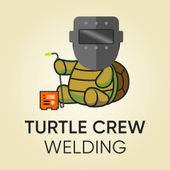 A logo for Turtle Crew Welding, LLC.
