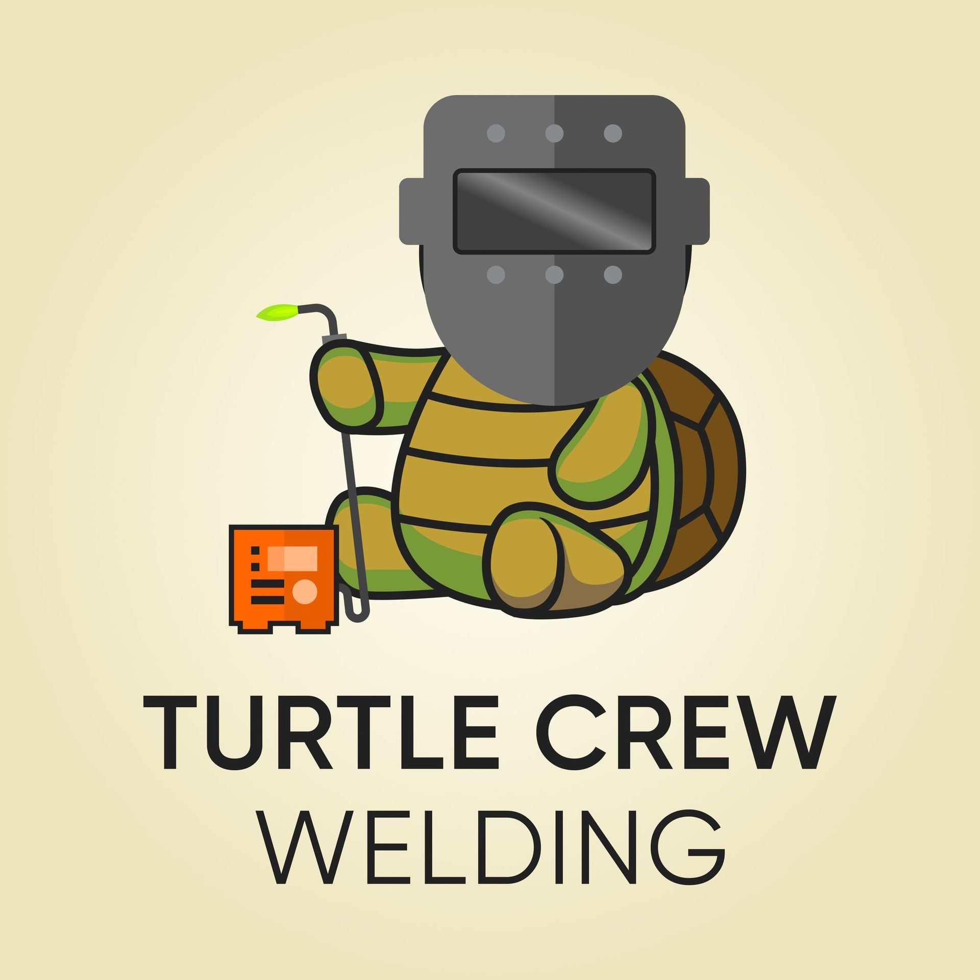 A logo for Turtle Crew Welding, LLC.