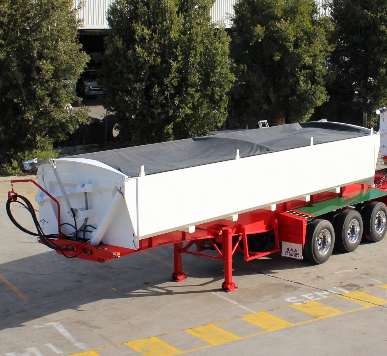 flat deck trailer