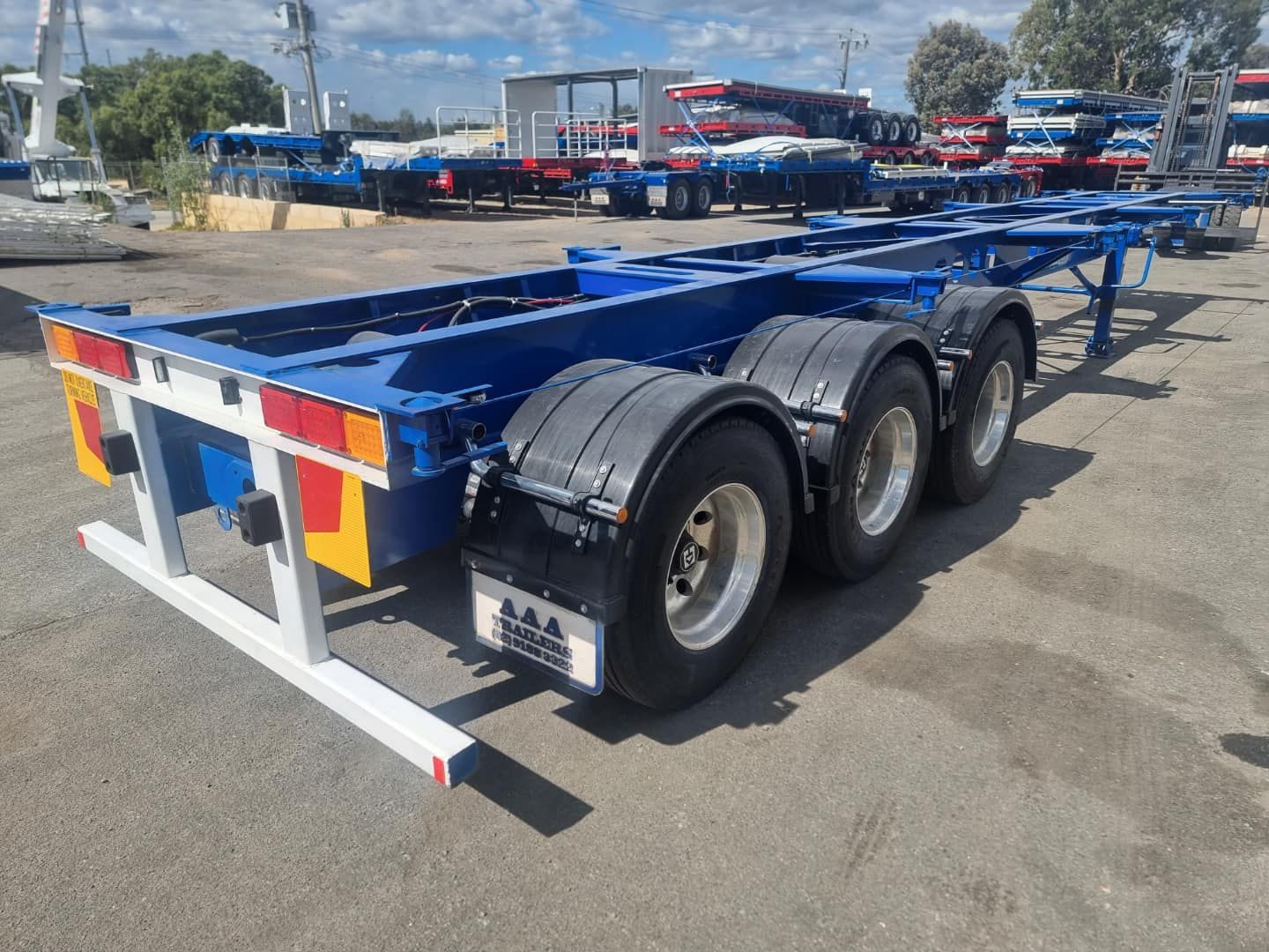 skeletal trailer wheels