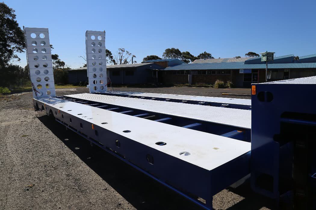 drop deck widener trailer