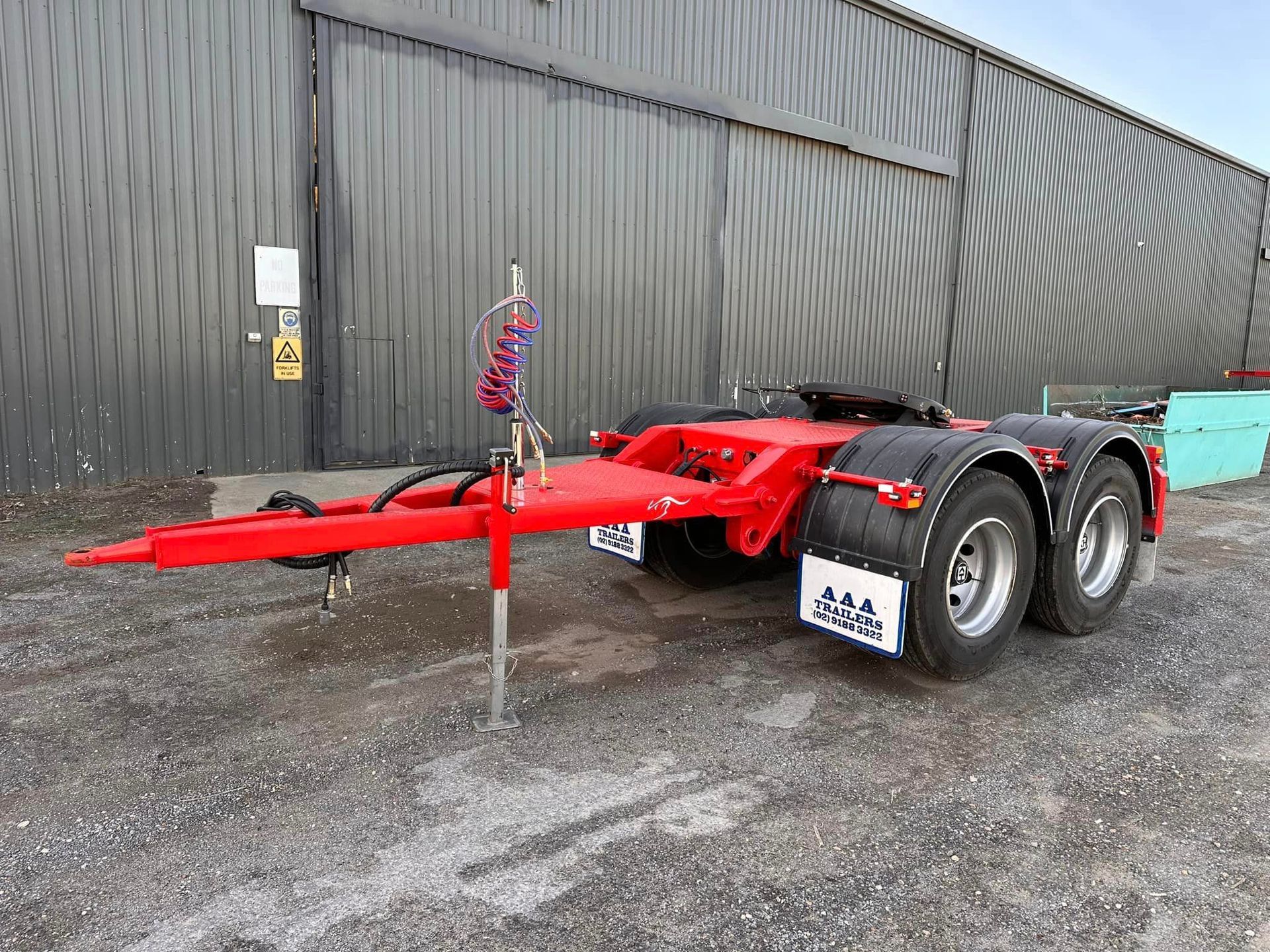 tandem axle dolly trailer