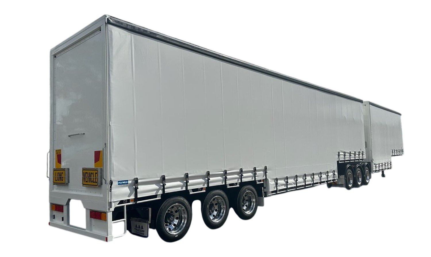 Double Drop Deck Curtain Sider B-Trailer in Sydney