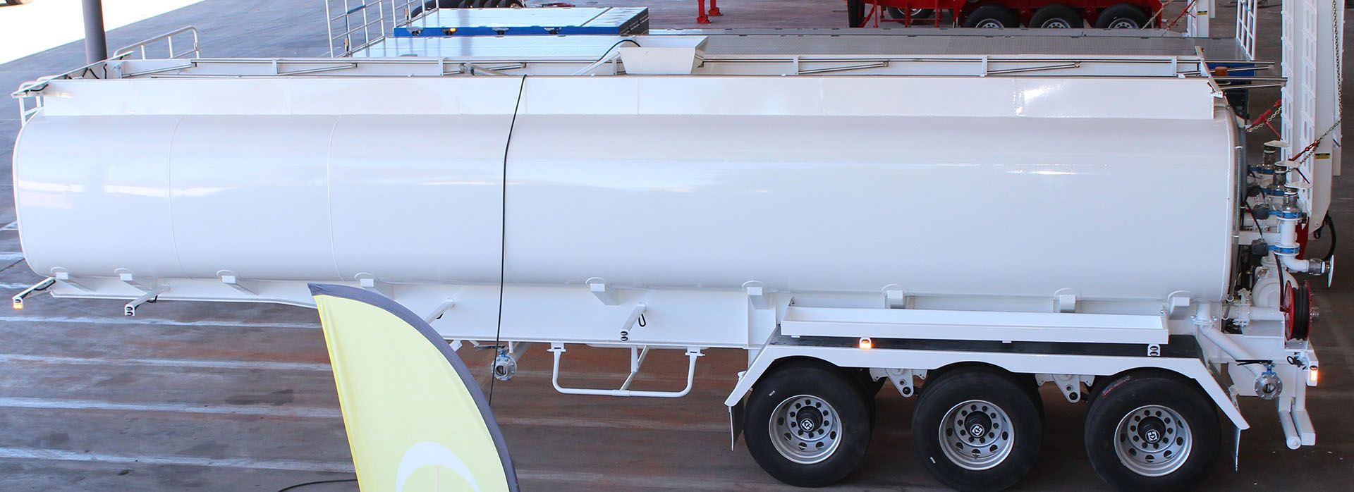 spray water tank side profile