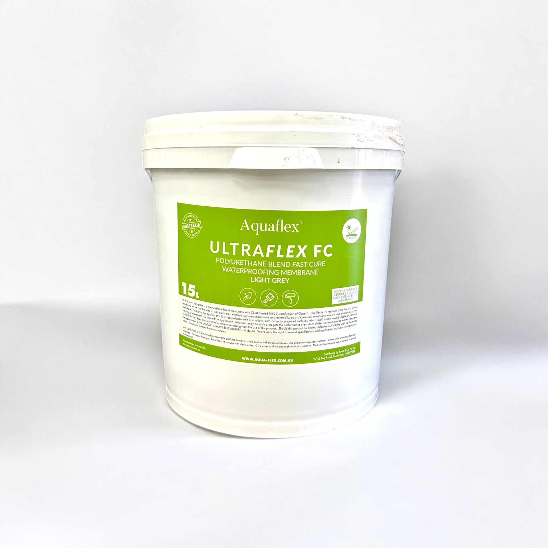 Aquaflex Ultraflex FC UV stable Light trafficable Grey External Waterproofing Membrane 15L