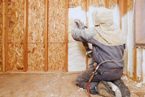 Wall Spray Foam Insulation