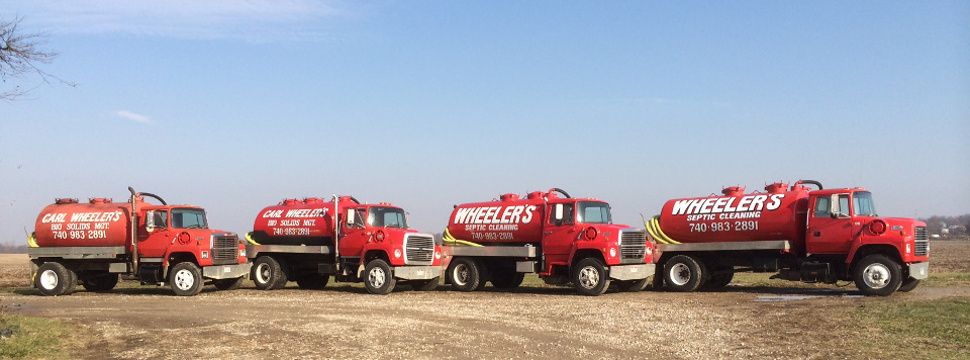 Wheeler's Trucks — Circleville, OH — Carl Wheeler's Septic Cleaning