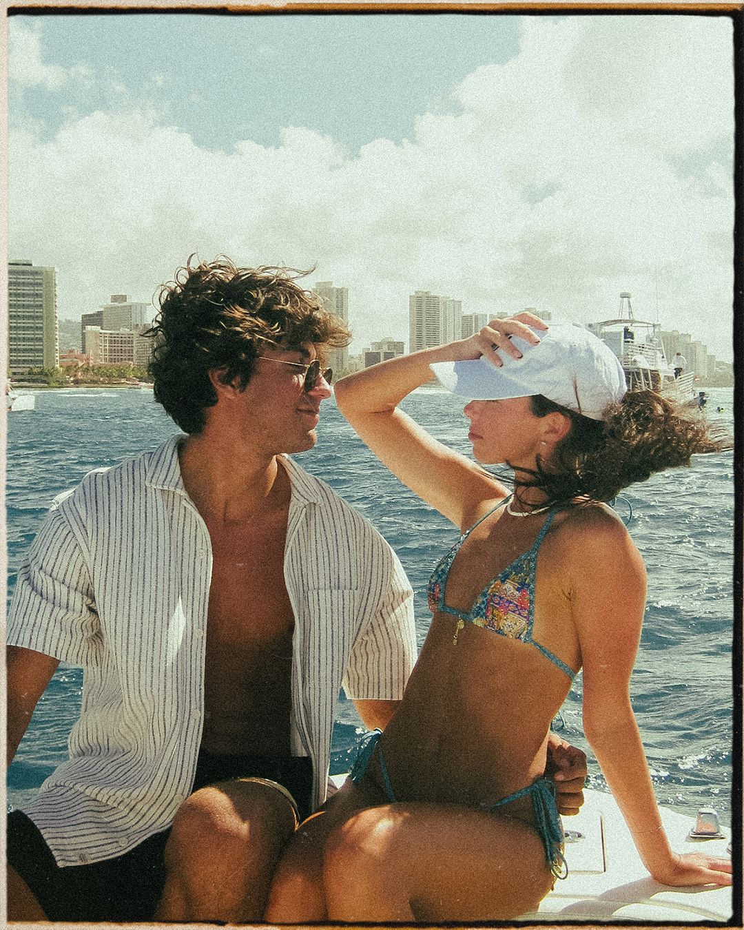 Private couples sunset cruise