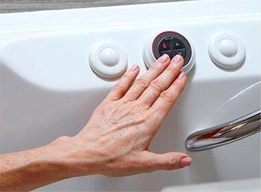 Pressing Buttons — Moline, IL — Midwest Bath Co.
