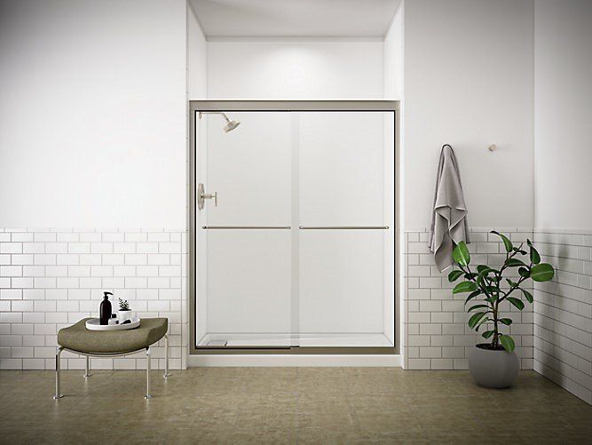 White Themed Shower Area — Moline, IL — Midwest Bath Co.