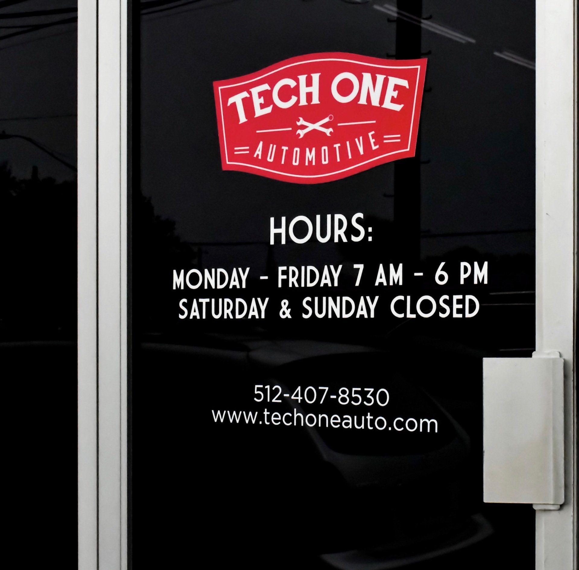 Tech One Automotive's Hours