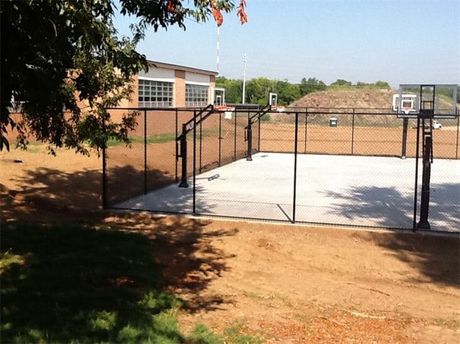 Basketball Court Fence — Madison, TN — Music City Fence Company