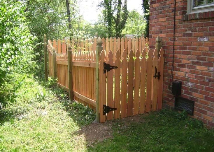 Backyard Wood Fence — Madison, TN — Music City Fence Company