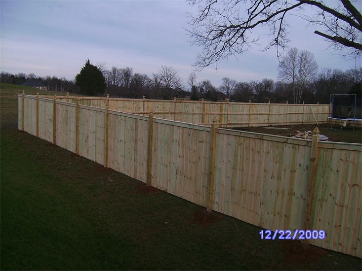 Privacy Wood Fence — Madison, TN — Music City Fence Company