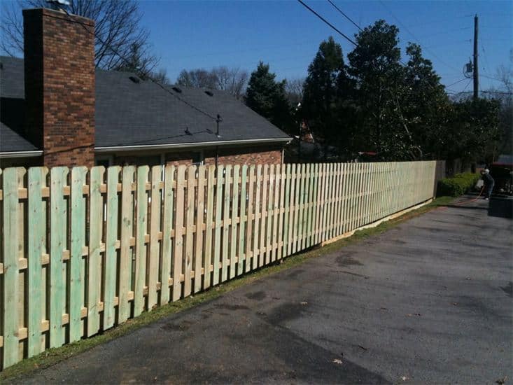 Wood Picket Fence — Madison, TN — Music City Fence Company