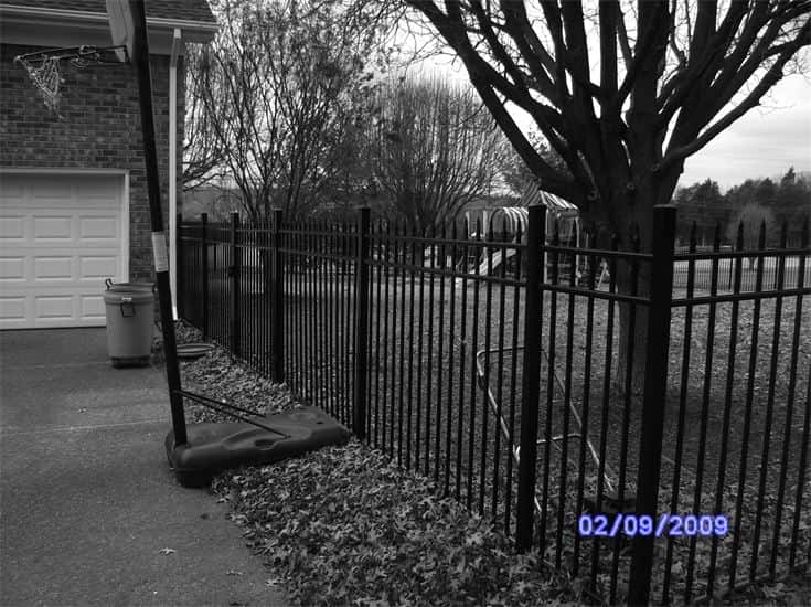 Black Metal Fence — Madison, TN — Music City Fence Company