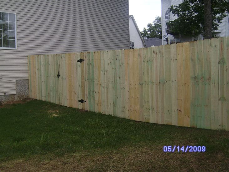 Landscaping Wooden Fence — Madison, TN — Music City Fence Company