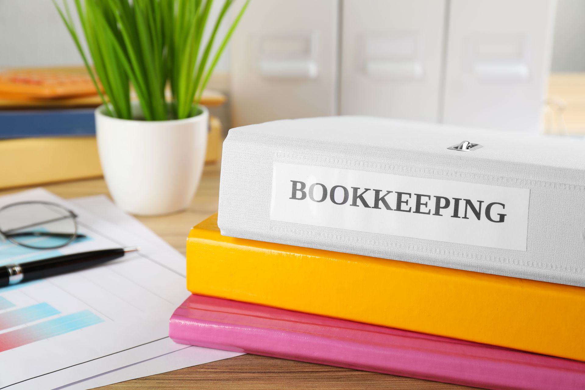 Bookkeeping binder 