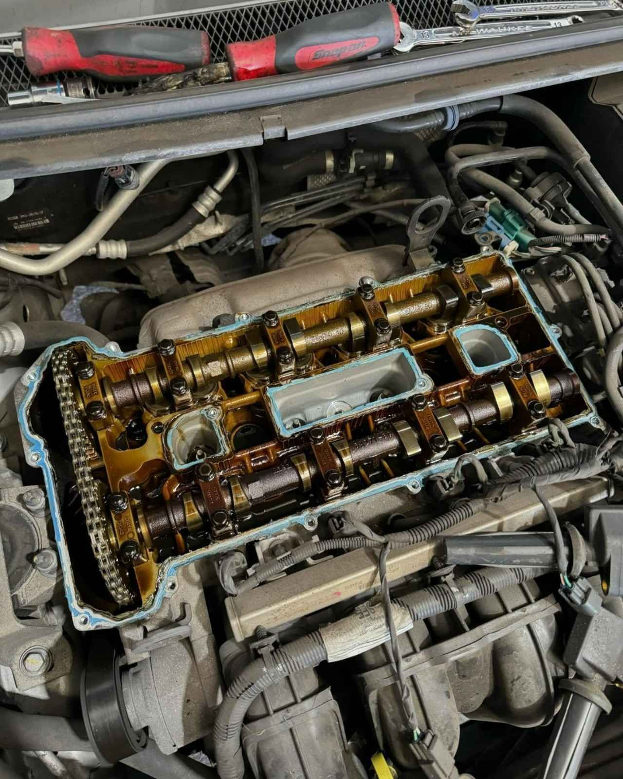 An Open Car Engine — BEB Automotive In Revesby, NSW