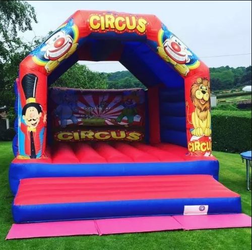 circus theme large bouncy castle