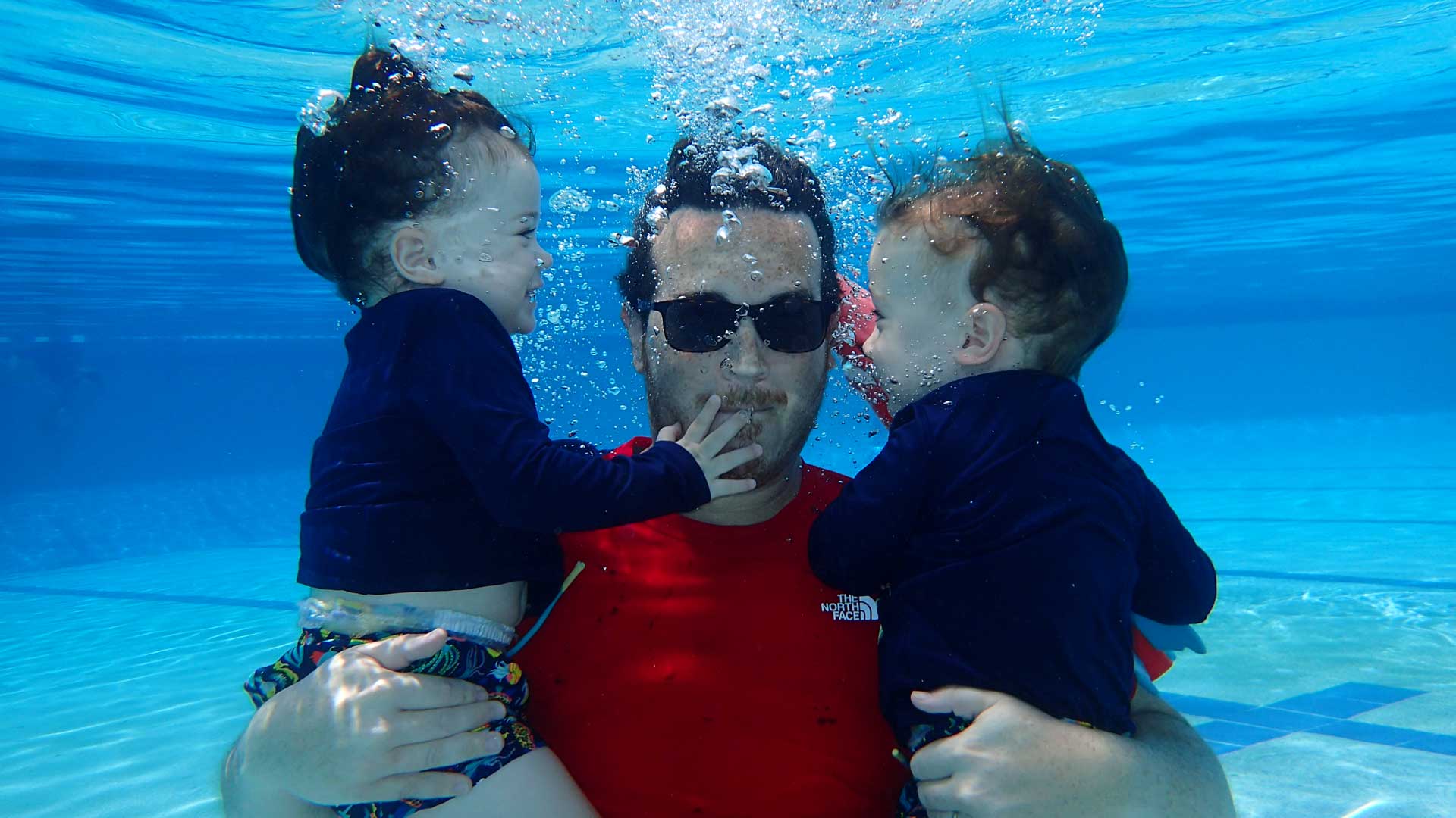 Father and Childrens — Royal Palm Beach, FL — TPowers Swimming