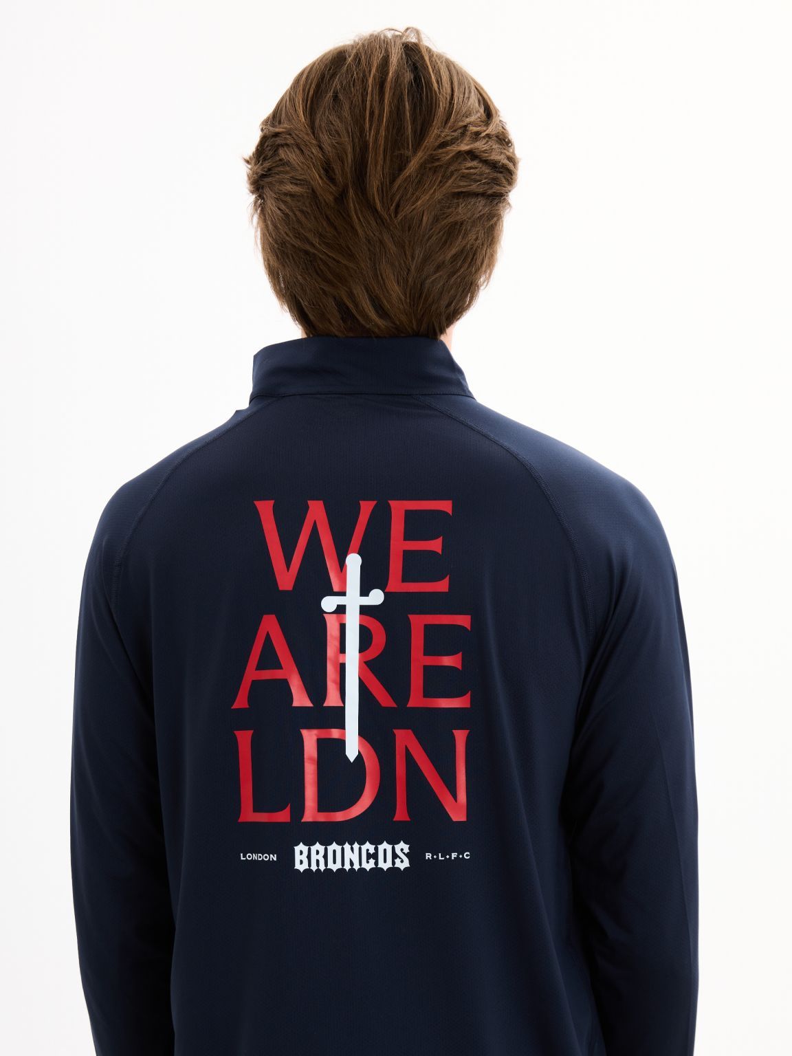 Reebok x Broncos WE ARE LDN ¼ Zip