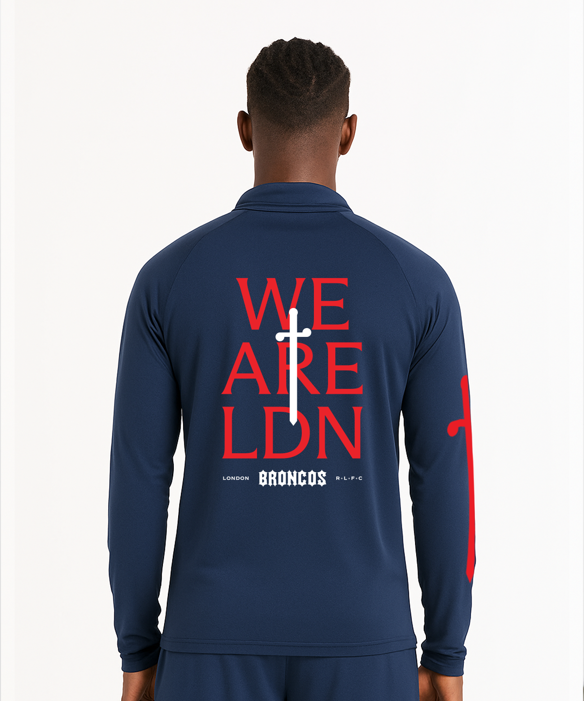 Reebok x Broncos WE ARE LDN ¼ Zip