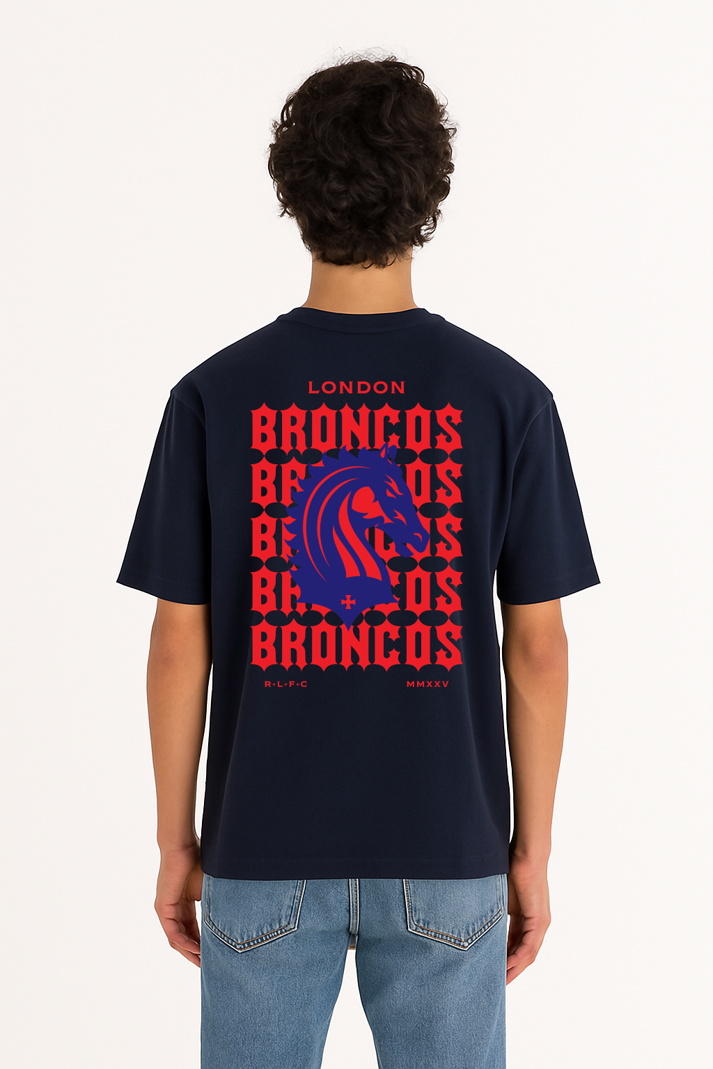 Broncos x Reebok Horse Oversized Tee