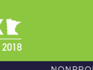 A green background with the year 2018 on it