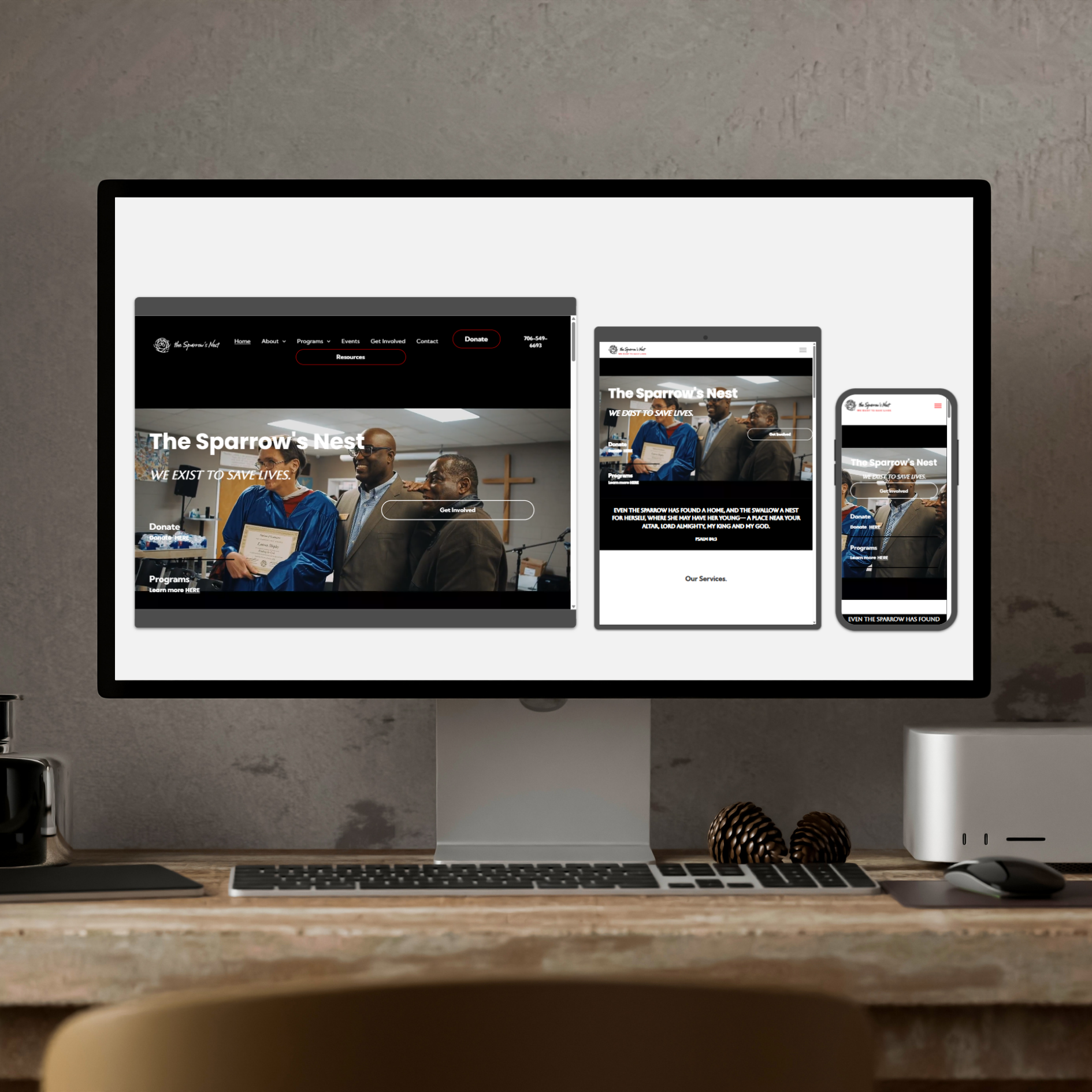 The Sparrows Nest Athens Website Built by Wilsona Marketing in Athens, GA