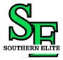 Green "SF" logo with black outline over "Southern Elite".