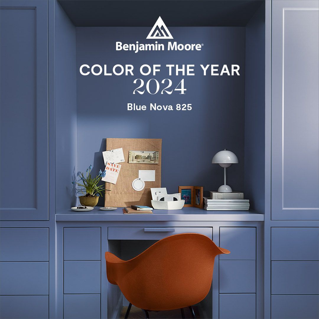 Benjamin Moore Color of the Year - Blue Nova 825