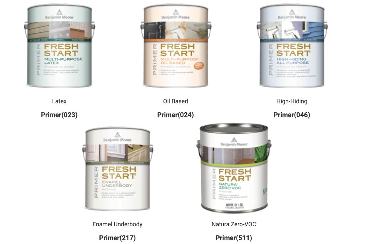 Benjamin Moore Fresh Start® Primers, paint primer, primer to drywall near Bourbonnais, Illinois (IL)