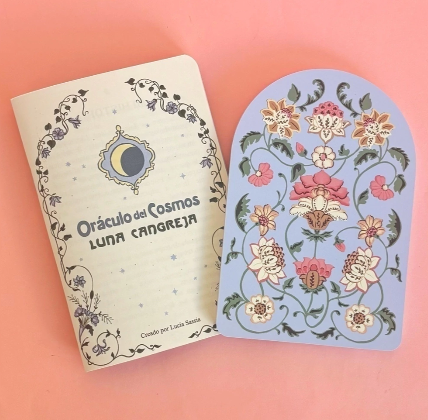 Juego de cartas de tarot en caja: ilustración de la carta 