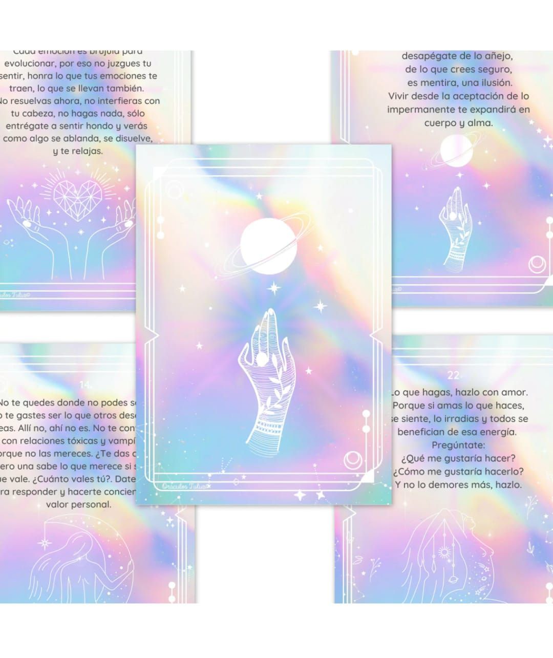 Baraja de cartas oráculo 