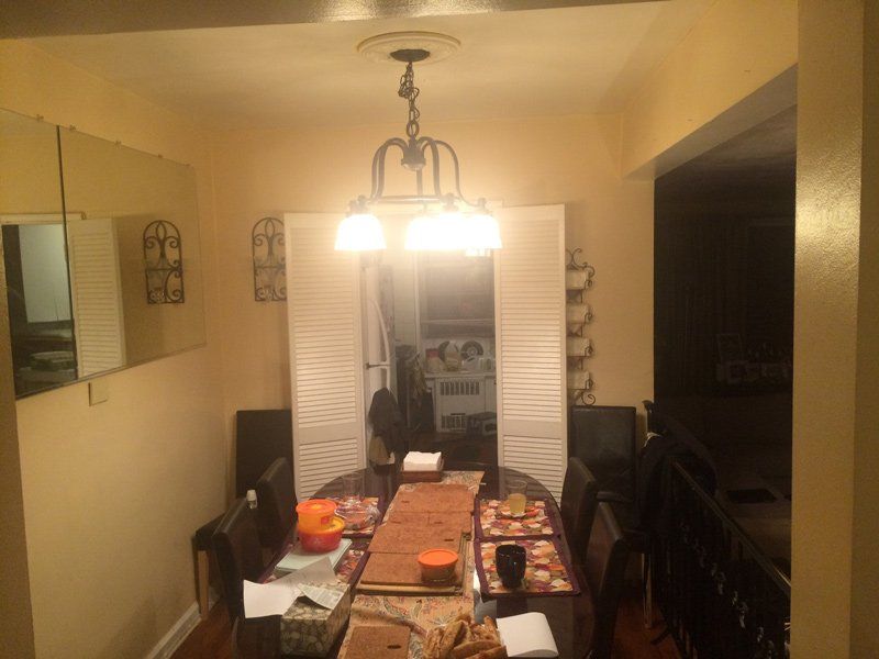 Before Remodeling Dining Room — Walnut Creek, CA — TGI Builders