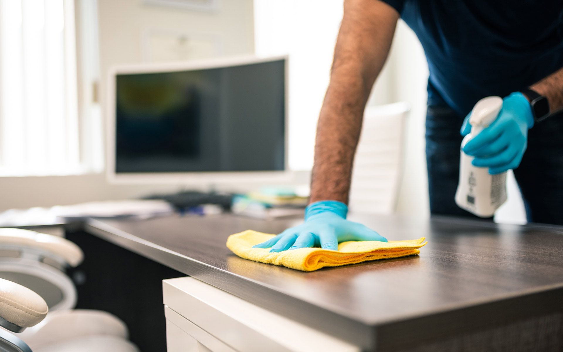Desk Cleaning — Derwood, MD — Bright Cleaning Industries